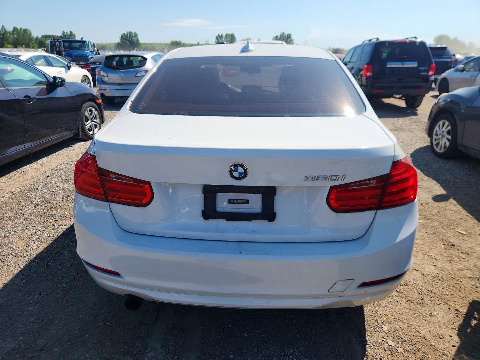 2012 BMW 3 series VIN WBA3B1C55CF461214 COPART salvage auction — MECHANICAL, ON - PERMIT NO BRAND - UNFIT, sold $675 on 2026-08-18 (photo 6)