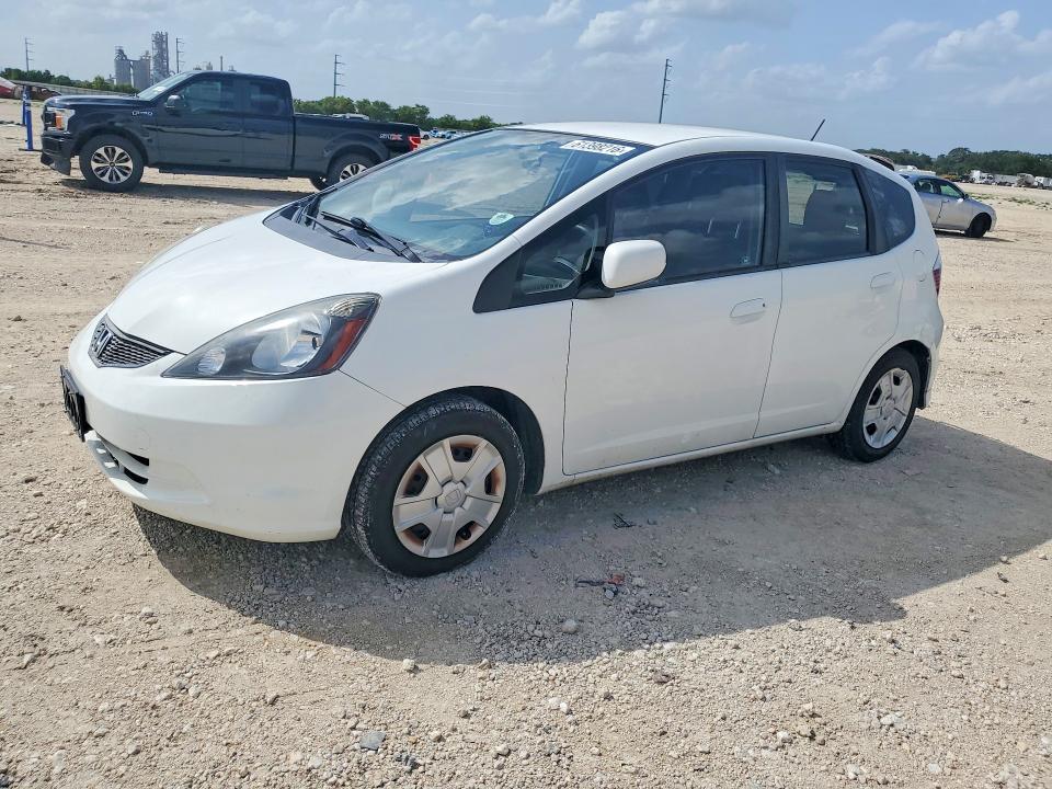 2013 Honda Fit VIN JHMGE8H31DC083423 COPART salvage auction — FRONT END, Tx - Salvage Vehicle Title, sold $250 on 2026-07-30 (photo 1)