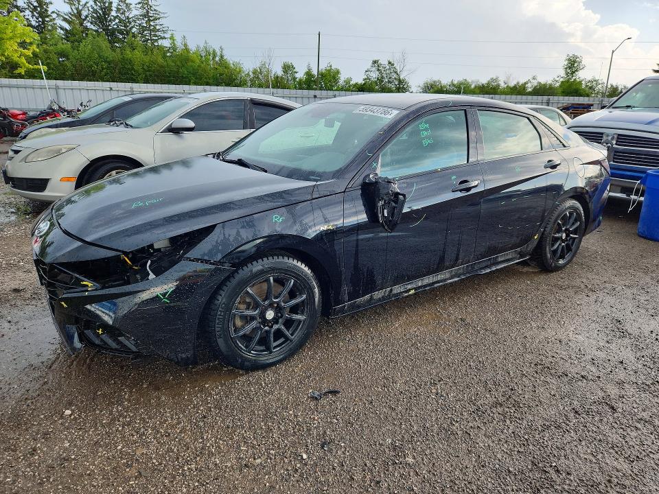 2022 Hyundai VIN KMHLR4AF6NU214791 COPART salvage auction — FRONT END, On - Permit No Brand - Unfit, sold $5,400 on 2026-07-16 (photo 1)