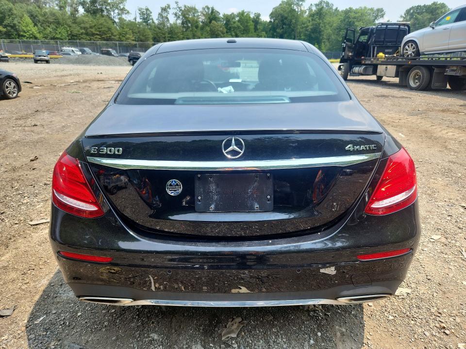 2017 Mercedes-benz E-klasse VIN WDDZF4KB7HA078010 COPART salvage auction — WATER/FLOOD, Md - Cert Of Salvage > 75% Damage, sold $5,200 on 2026-08-07 (photo 6)