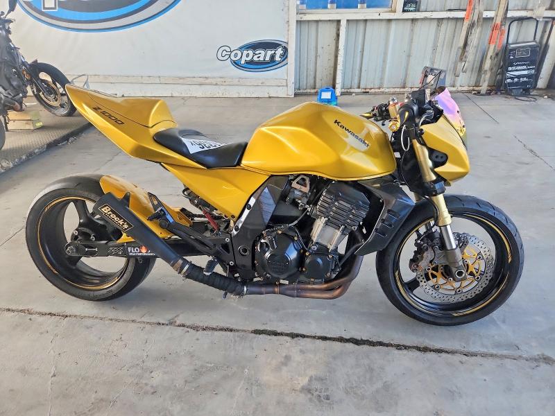 2003 Kawasaki Zr1000 VIN JKAZRCA143A011419 COPART salvage auction — NORMAL WEAR, TX - CERTIFICATE OF TITLE, sold $1,050 on 2026-07-30 (photo 1)