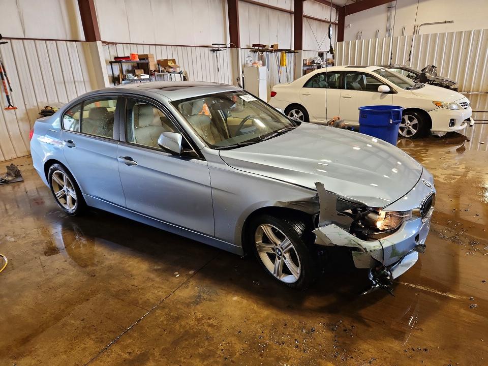 2014 BMW 3er VIN WBA3C3G53ENR25435 COPART salvage auction — SIDE, Pa - Certificate Of Salvage, sold $1,200 on 2026-07-31 (photo 4)