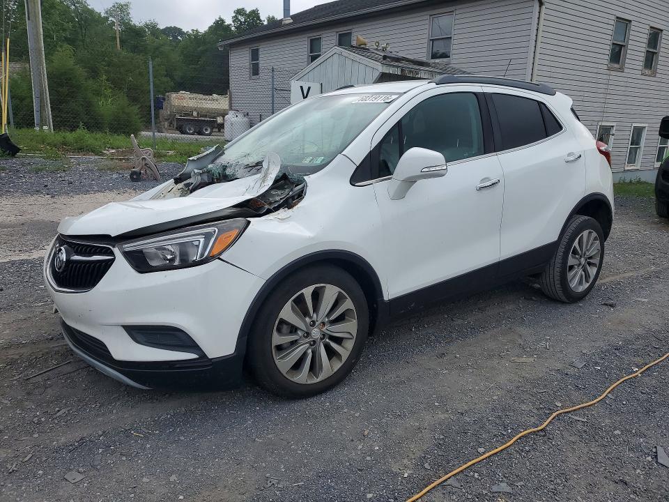 2018 Buick Encore VIN KL4CJESB5JB508566 COPART salvage auction — FRONT END, Pa - Certificate Of Salvage, sold $500 on 2026-07-20 (photo 1)