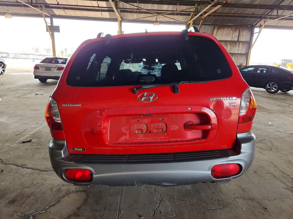 2004 Hyundai Santa fe VIN KM8SC13D94U855164 COPART salvage auction — FRONT END, AZ - CERTIFICATE OF TITLE (P), sold $475 on 2026-07-29 (photo 6)