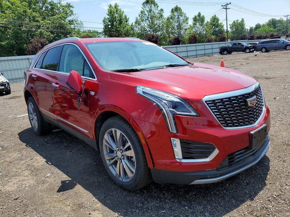 2025 Cadillac Xt5 VIN 1GYKNDR43SZ146862 COPART salvage auction — FRONT END, CT - CERTIFICATE OF TITLE, sold $25,250 on 2026-07-14 (photo 4)