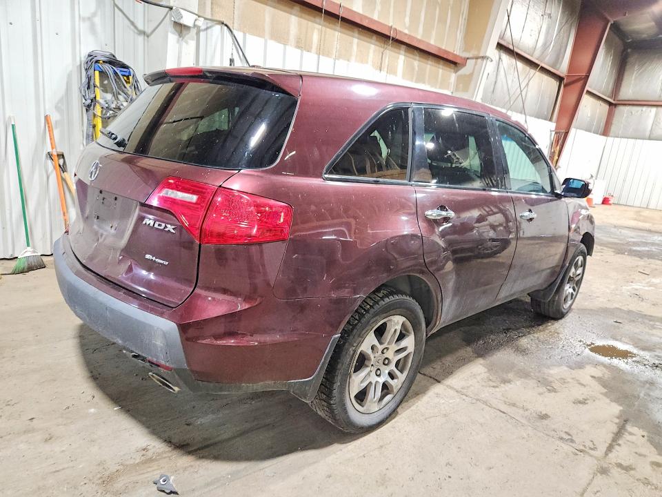 2007 Acura Mdx VIN 2HNYD28217H511631 COPART salvage auction — FRONT END, Ak - Cert Of Veh Title-Reconstructe, sold $25 on 2026-09-08 (photo 3)