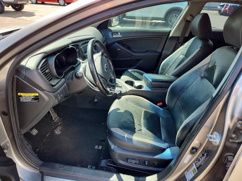 2012 Kia Optima VIN 5XXGR4A65CG008791 COPART salvage auction — FRONT END, Salvage Title, sold $400 on 2026-07-22 (photo 7)