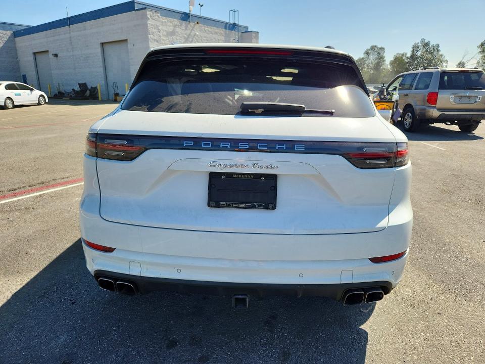 2019 Porsche Cayenne VIN WP1AF2AY7KDA80507 COPART salvage auction — FRONT END, Ca - Salvage Certificate, sold $7,700 on 2026-08-19 (photo 6)