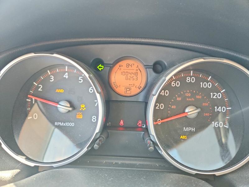 2008 Nissan Rogue VIN JN8AS58V28W400473 COPART salvage auction — FRONT END, Ca - Salvage Certificate, sold $725 on 2026-07-13 (photo 9)