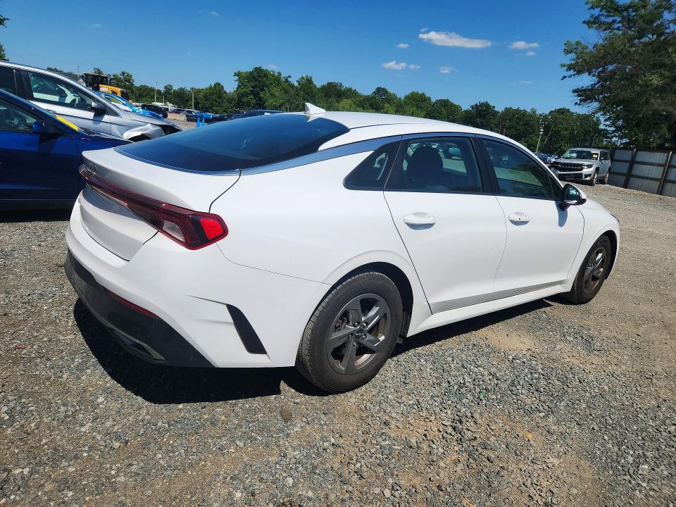 2022 Kia K5 VIN 5XXG14J2XNG164087 COPART salvage auction — MECHANICAL, Fl - Certificate Of Title, sold $6,400 on 2026-08-03 (photo 3)