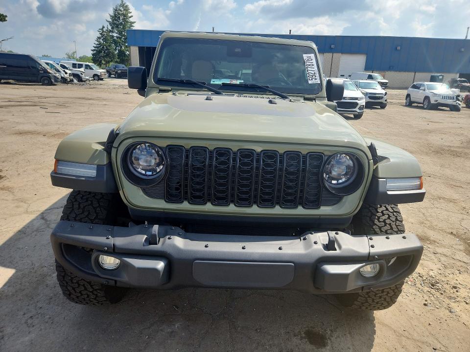 2025 Jeep Wrangler / VIN 1C4RJXN68SW524510 COPART salvage auction — REAR END, Mi - Cert Of Title-Salvage Vehicle, sold $13,700 on 2026-07-28 (photo 5)