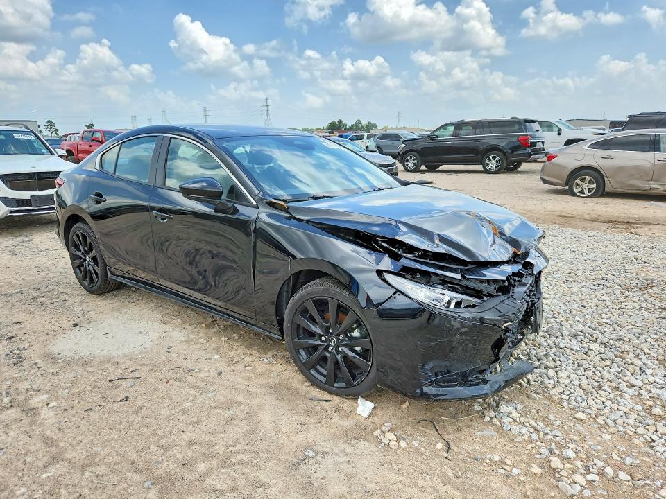 2026 Mazda 3 VIN JM1BPABL5T1855972 COPART salvage auction — FRONT END, Tx - Salvage Vehicle Title, sold $7,000 on 2026-07-31 (photo 4)