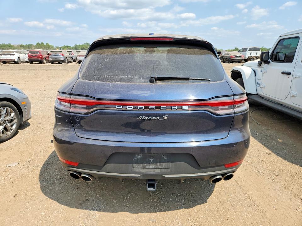2021 Porsche Macan VIN WP1AB2A54MLB33626 COPART salvage auction — FRONT END, Il - Salvage Certificate, sold $20,700 on 2026-08-25 (photo 6)