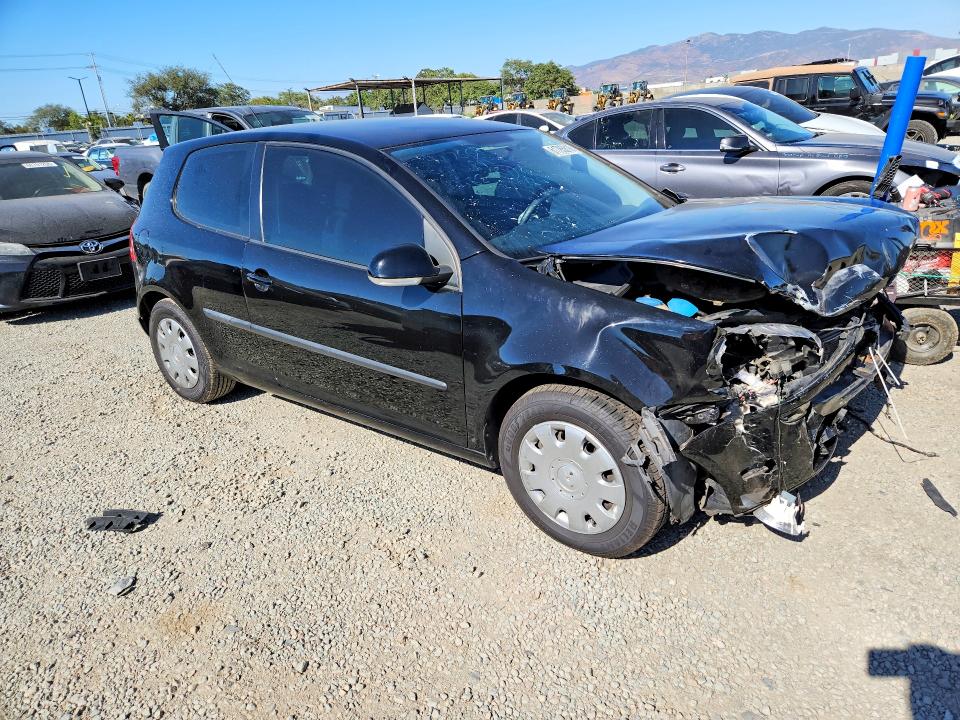 2006 Volkswagen Rabbit VIN WVWBS71K36W147186 COPART salvage auction — FRONT END, Ca - Salvage Certificate, sold $300 on 2026-07-31 (photo 4)