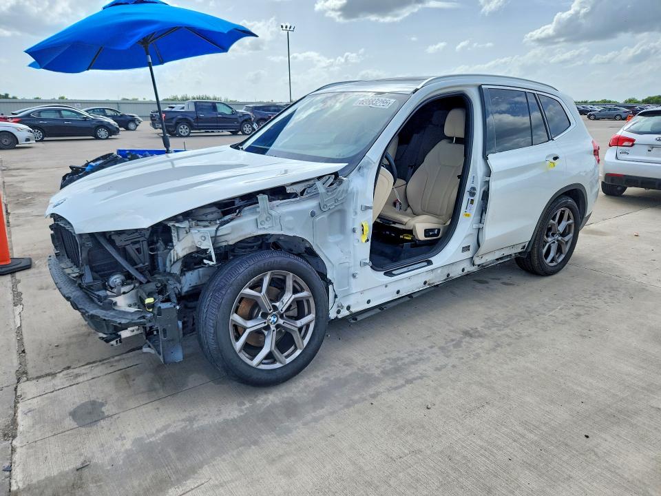 2021 BMW X3 VIN 5UXTY3C00M9D87526 — COPART salvage auction photo