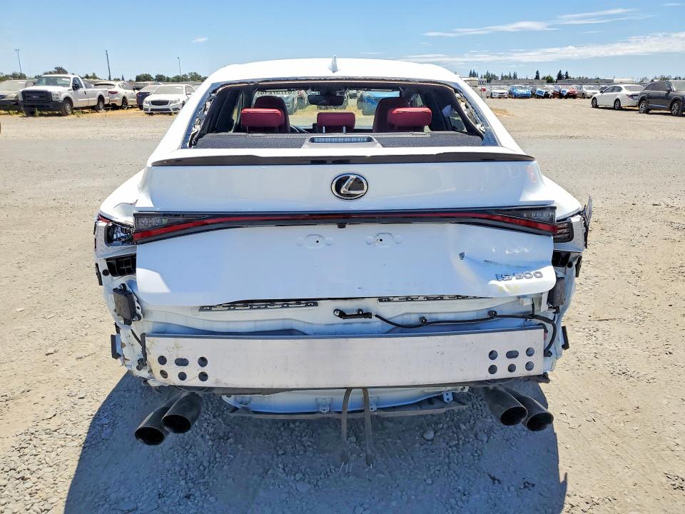 2024 Lexus Is VIN JTHAP1D21R5005448 COPART salvage auction — REAR END, Ca - Salvage Certificate (P), sold $21,000 on 2026-08-25 (photo 6)