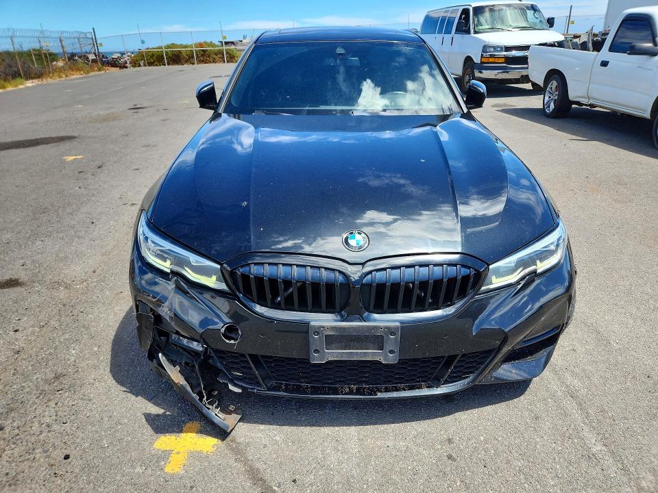 2020 BMW 3er VIN 3MW5R7J01L8B09948 COPART salvage auction — FRONT END, Hi - Bill Of Sale - Parts Only, sold $8,100 on 2026-07-27 (photo 5)
