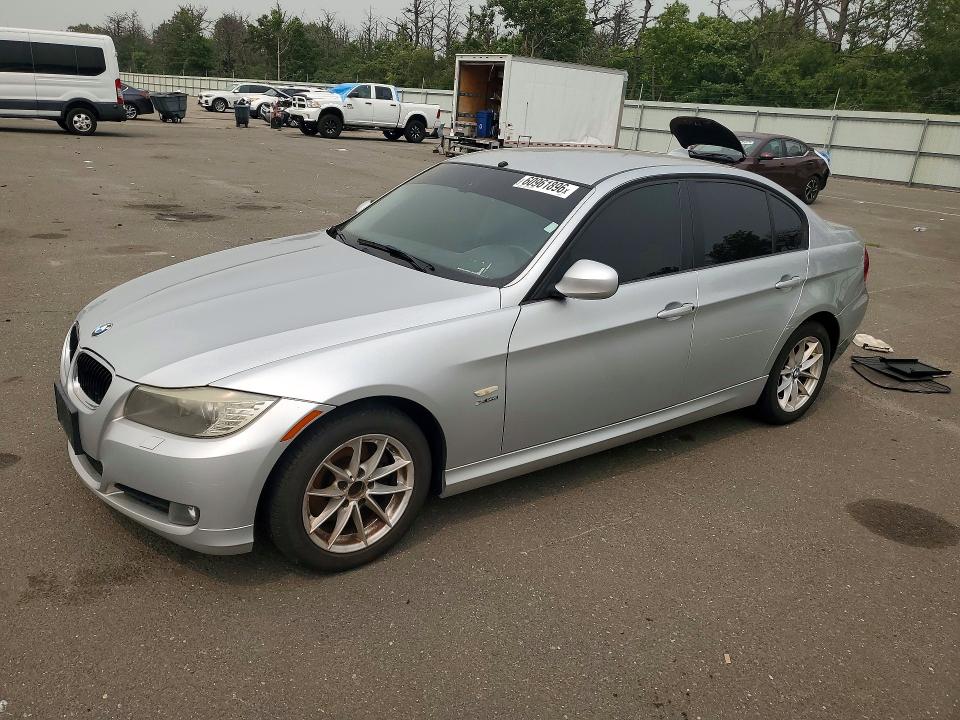 2010 BMW 3 series VIN WBAPK5C52AA810607 COPART salvage auction — VANDALISM, NY - MV-907A SALVAGE CERTIFICATE, sold $80 on 2026-07-27 (photo 1)