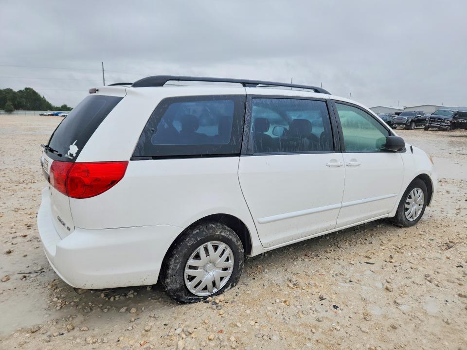 2008 Toyota Sienna VIN 5TDZK23C88S214651 COPART salvage auction — NORMAL WEAR, Tx - Certificate Of Title, sold $1,550 on 2026-07-25 (photo 3)