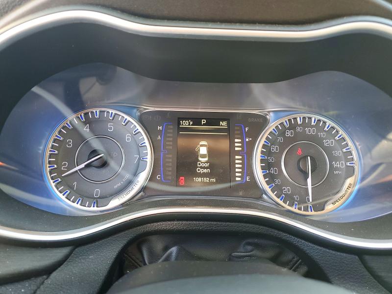 2016 Chrysler 200 VIN 1C3CCCABXGN112389 COPART salvage auction — REAR END, Ga - Cert Of Title-Salvage Court Or, sold $725 on 2026-07-27 (photo 9)