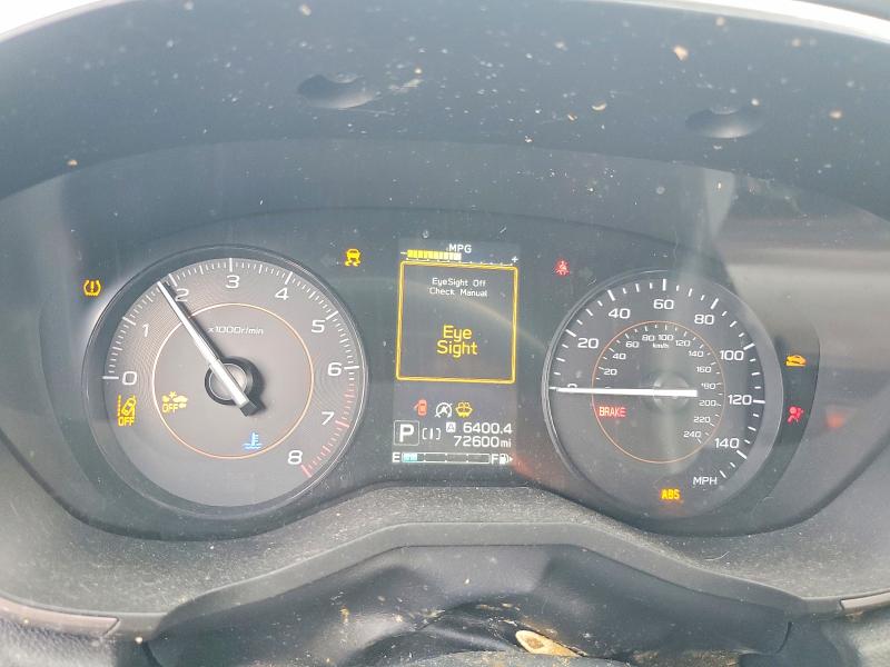 2020 Subaru Xv VIN JF2GTAPC9L8217386 COPART salvage auction — FRONT END, Ma - Cert Of Title-Salvage, sold $1,500 on 2026-07-21 (photo 9)
