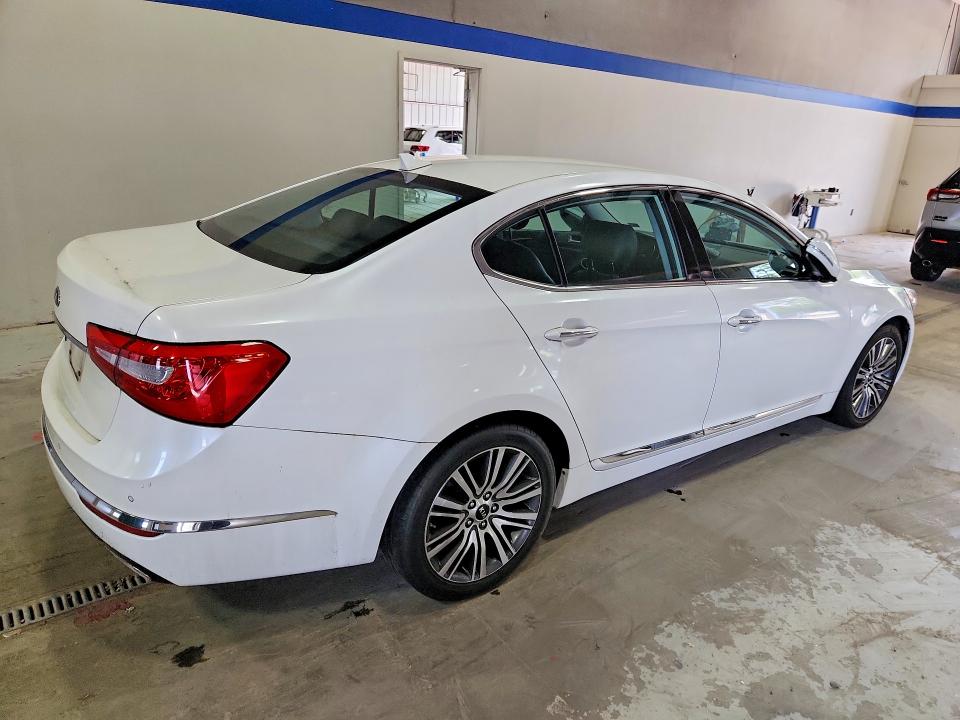 2014 Kia Cadenza VIN KNALN4D73E5153556 COPART salvage auction — MECHANICAL, VA - CERTIFICATE OF TITLE, sold $375 on 2026-07-24 (photo 3)