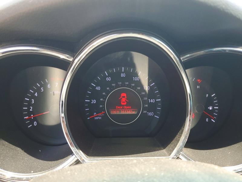 2013 Kia Optima VIN KNAGM4A74D5312690 COPART salvage auction — FRONT END, Ca - Salvage Certificate, sold $950 on 2026-07-30 (photo 9)