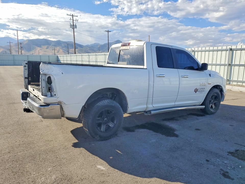 2014 Ram 1500 VIN 1C6RR7GTXES312979 COPART salvage auction — REAR END, ID - CERTIFICATE OF TITLE, sold $150 on 2026-07-10 (photo 3)