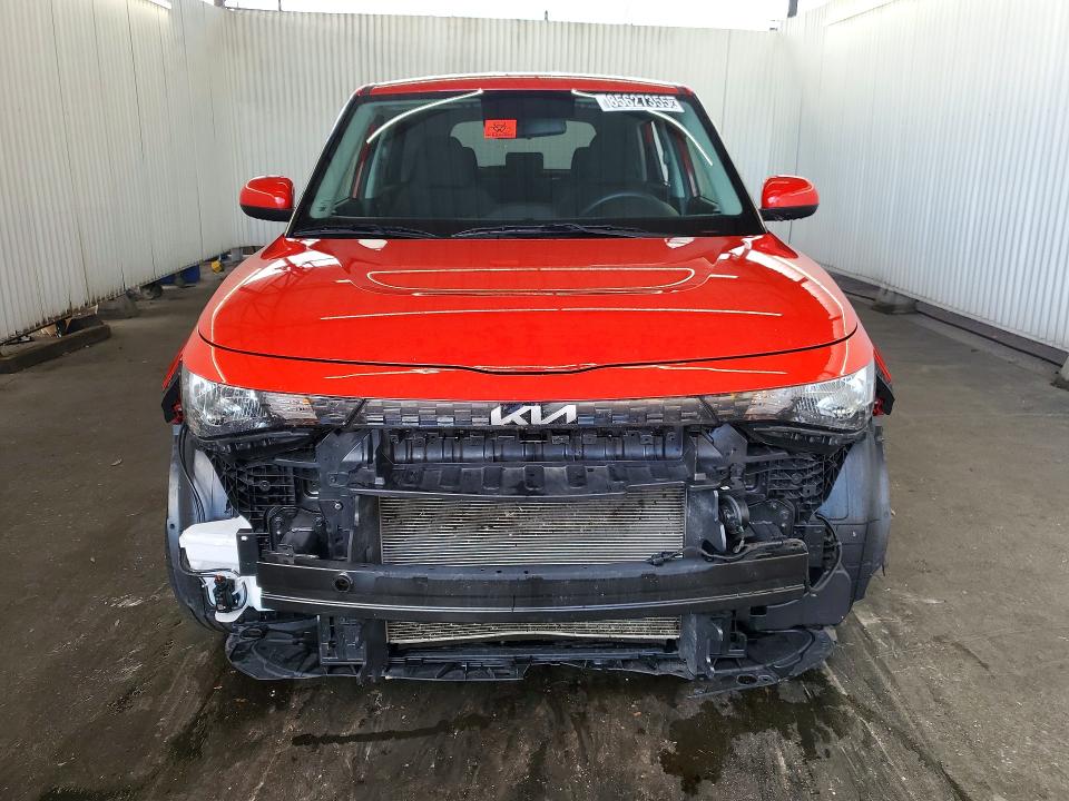 2025 Kia Soul VIN KNDJ23AU0S7258580 COPART salvage auction — FRONT END, Fl - Certificate Of Title, sold $9,000 on 2026-07-15 (photo 5)