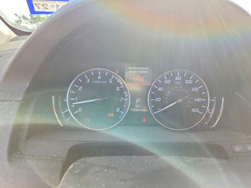 2014 Acura RLX VIN JH4KC1F31EC002822 COPART salvage auction — REAR END, Tx - Certificate Of Title, sold $1,600 on 2026-07-15 (photo 9)