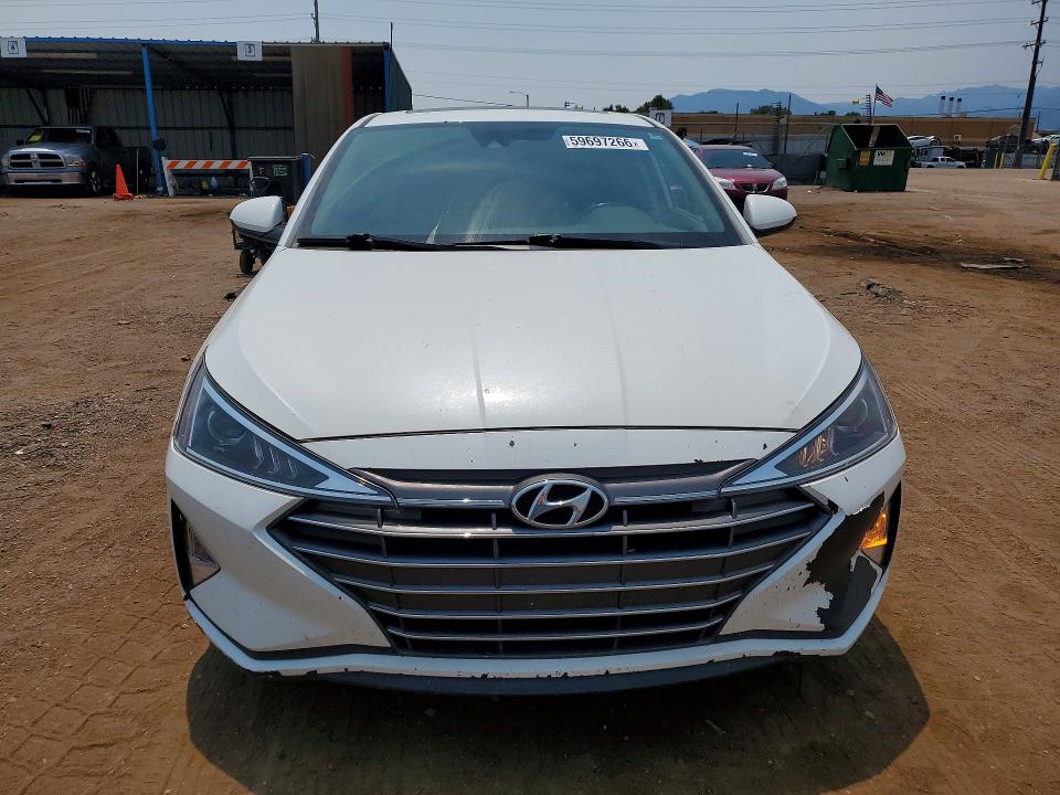2020 Hyundai Elantra VIN 5NPD84LF1LH629369 COPART salvage auction — HAIL, Ca - Salvage Certificate, sold $275 on 2026-07-22 (photo 5)