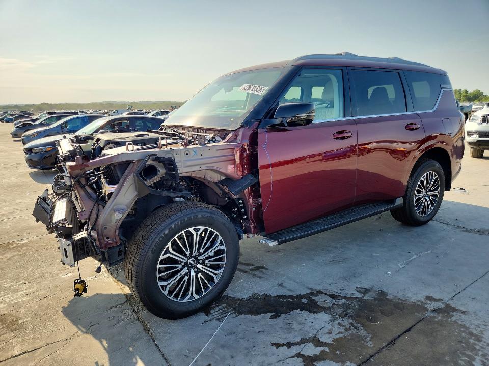 2026 Nissan Armada VIN JN8AY3EB5T9123550 — COPART salvage auction photo
