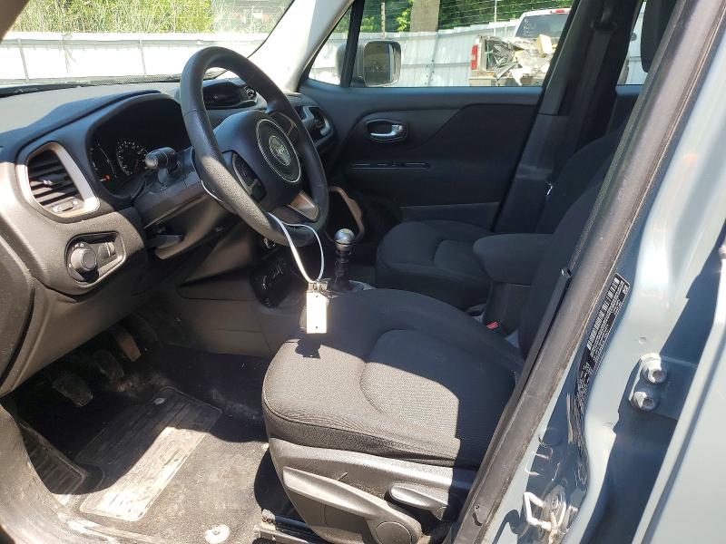 2017 Jeep Renegade VIN ZACCJBAH9HPF39278 COPART salvage auction — FRONT END, Ny - Mv-907A Salvage Certificate, sold $1,100 on 2026-08-17 (photo 7)