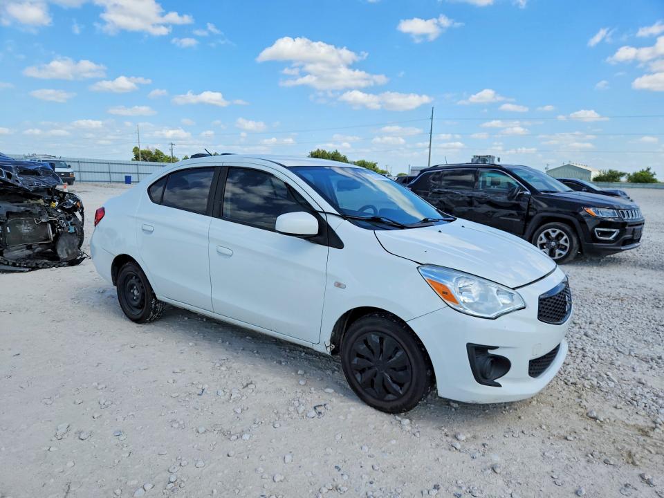 2020 Mitsubishi Mirage VIN ML32F3FJ8LHF00900 COPART salvage auction — NORMAL WEAR, Co - Certificate Of Title, sold $625 on 2026-09-18 (photo 4)