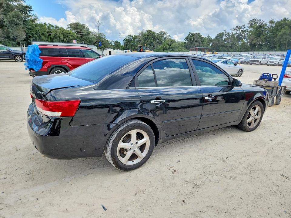 2006 Hyundai Sonata VIN 5NPEU46F76H053089 COPART salvage auction — REAR END, FL - CERTIFICATE OF DESTRUCTION, sold $375 on 2026-07-14 (photo 3)