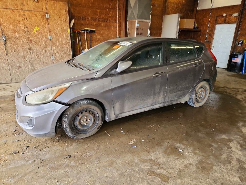 2015 Hyundai Accent VIN KMHCT5AE9FU220861 COPART salvage auction — MECHANICAL, Pa - Cert Of Title, sold $175 on 2026-07-23 (photo 1)