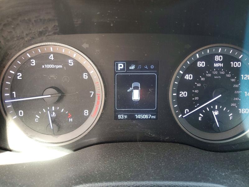 2016 Hyundai Tucson VIN KM8J33A20GU046729 COPART salvage auction — MINOR DENT/SCRATCHES, UT - CERTIFICATE OF TITLE, sold $3,700 on 2026-07-24 (photo 9)
