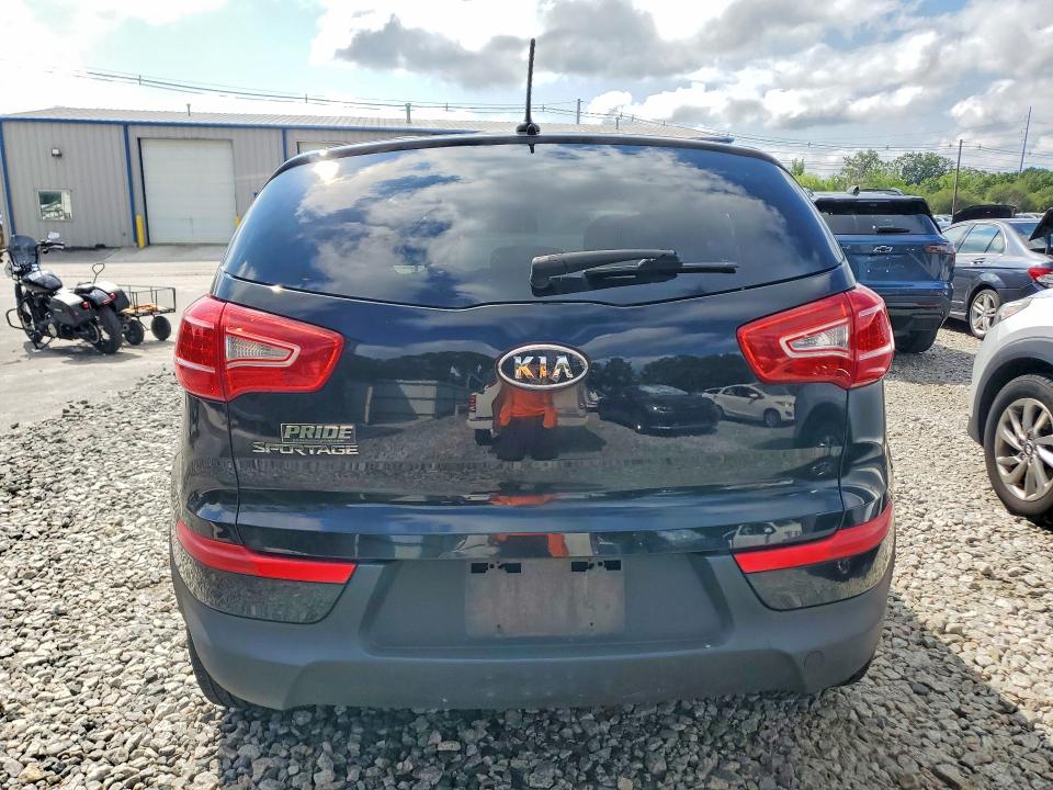 2012 Kia Sportage VIN KNDPB3A2XC7309125 COPART salvage auction — FRONT END, MA - CERT OF TITLE-RECONSTRCTD COLL, sold $1,400 on 2026-07-23 (photo 6)