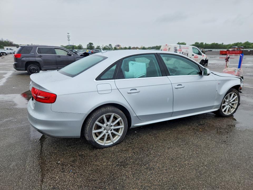 2014 Audi A4 VIN WAUFFAFL9EN038625 COPART salvage auction — FRONT END, Ny - Mv-907A Salvage Certificate, sold $400 on 2026-07-15 (photo 3)
