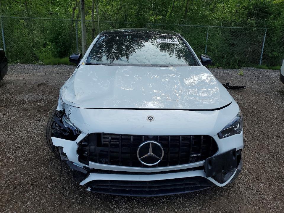 2023 Mercedes-benz Cla-class VIN W1K5J5DB4PN397453 COPART salvage auction — FRONT END, ON - PERMIT SALVAGE, sold $27,750 on 2026-07-23 (photo 5)