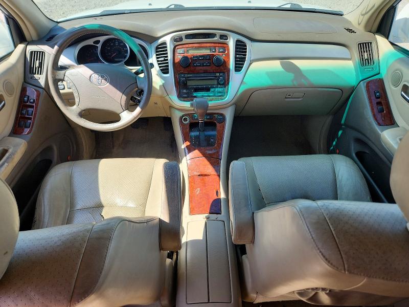 2004 Toyota Highlander VIN JTEEP21A240034771 COPART salvage auction — FRONT END, UT - CERTIFICATE OF TITLE, sold $825 on 2026-07-10 (photo 8)