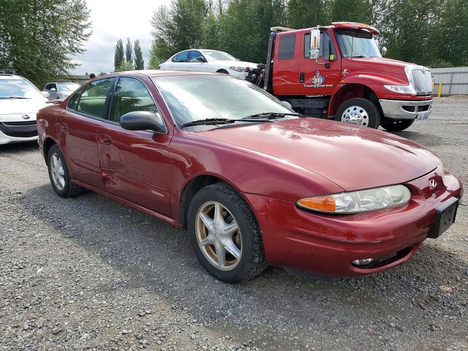 2003 Oldsmobile Alero VIN 1G3NL52E73C166991 COPART salvage auction — SIDE, WA - BILL OF SALE, sold $275 on 2026-07-27 (photo 4)