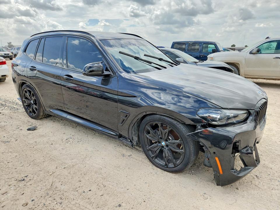 2024 BMW X3 VIN 5UX43DP04R9X38817 COPART salvage auction — FRONT END, LA - CERT OF TITLE-SALVAGE, sold $19,000 on 2026-07-28 (photo 4)