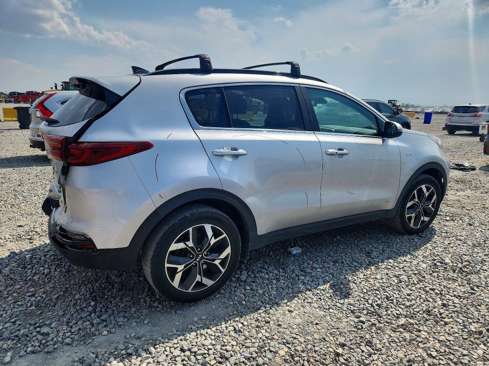 2020 Kia Sportage VIN KNDPNCAC5L7659276 COPART salvage auction — REAR END, Co - Public - Salvage Title, sold $5,300 on 2026-07-16 (photo 3)