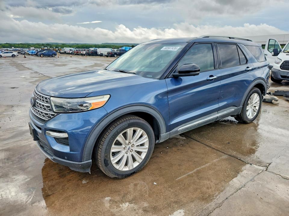 2020 Ford Explorer VIN 1FMSK7FH5LGA44317 — COPART salvage auction photo