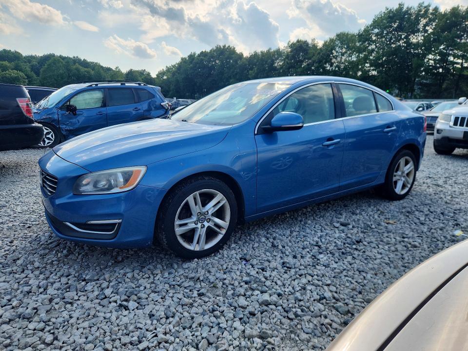 2015 Volvo S60 VIN YV1612TB2F1304993 COPART salvage auction — FRONT END, Ma - Certificate Of Title, sold $100 on 2026-07-16 (photo 1)