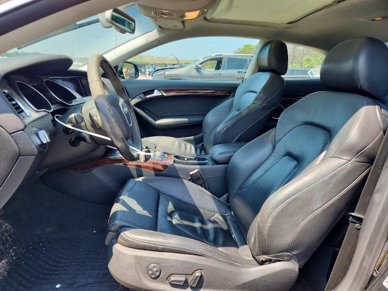 2012 Audi A5 VIN WAULFAFRXCA033607 COPART salvage auction — FRONT END, Ny - Mv-907A Salvage Certificate, sold $400 on 2026-07-13 (photo 7)