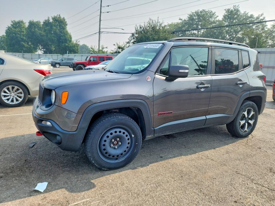 2019 Jeep Renegade VIN ZACNJBC19KPJ90393 COPART salvage auction — MINOR DENT/SCRATCHES, OH - CERT OF TITLE-REPOSSESSION, sold $750 on 2026-07-29 (photo 1)