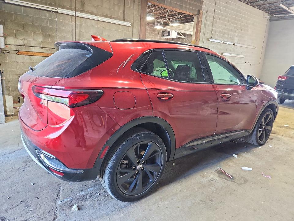 2022 Buick Envision VIN LRBFZPR48ND115488 COPART salvage auction — FRONT END, Ny - Mv-907A Salvage Certificate, sold $6,500 on 2026-07-27 (photo 3)