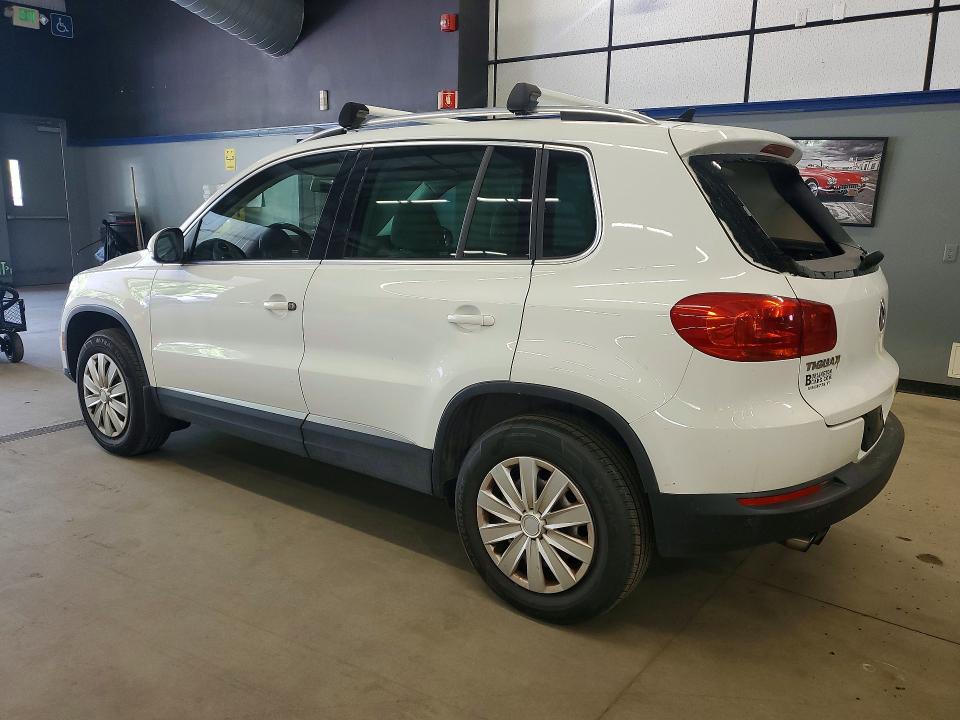 2012 Volkswagen Tiguan VIN WVGBV7AX2CW607397 COPART salvage auction — REAR END, Vt - Certificate Of Title, sold $1,650 on 2026-08-03 (photo 2)